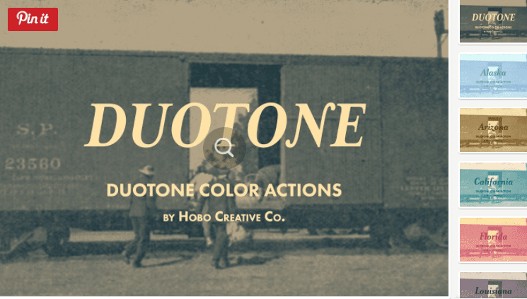 Duotone Color Actions (2018)