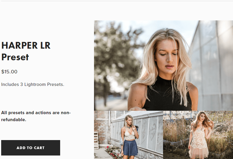 Jessica Kobeissi HARPER LR Presets (2018)