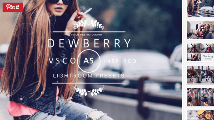 DEWBERRY VSCO Cam A5 LR preset (2018)