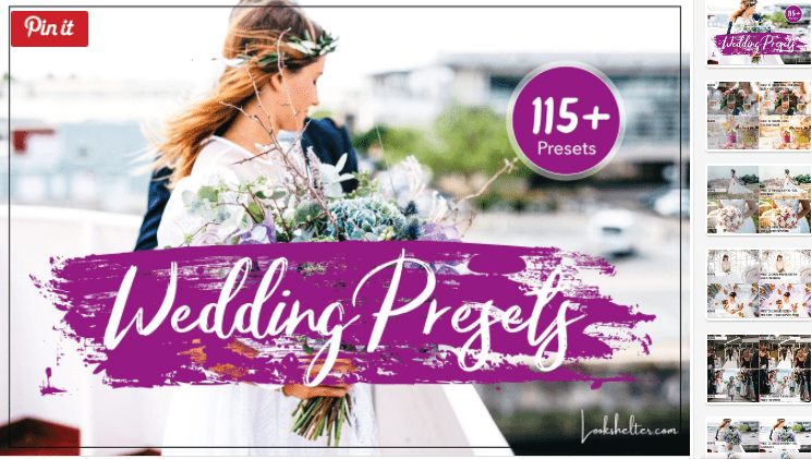 Wedding Presets for Lightroom