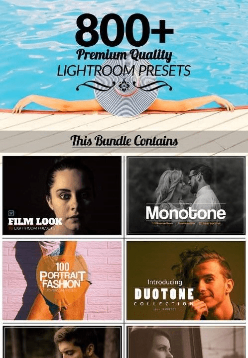 800  Lightroom Mega Bundle (2018)