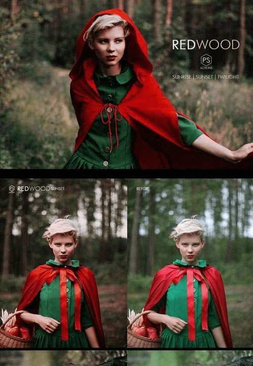 Redwood Fantasy Photoshop Actions (2016)