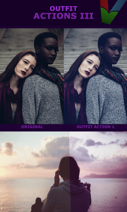 Outfit Actions III - Photoshop Actions (2016)