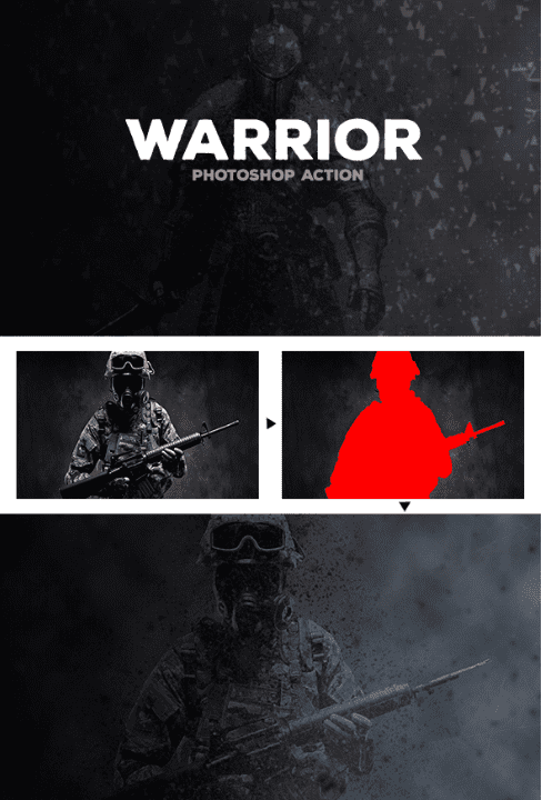 Warrior - Photoshop Action #38 (2016)