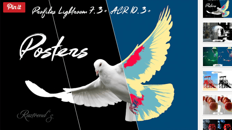 Posters Profiles LR 7.3 ACR 10.3 (2018)