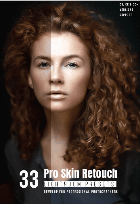 33 Pro Skin Retouch Lightroom Presets (2018)