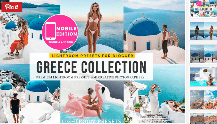 Greece Travel Lightroom Presets (2018)