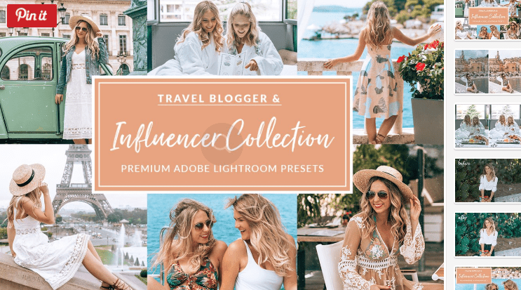 The Travel Influencer Lightroom Pack (2018)