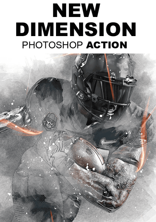 New Dimension Photoshop Action (2016)