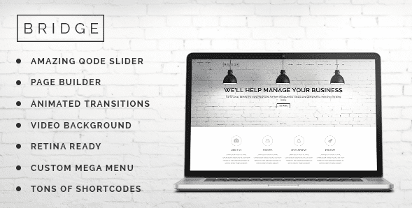 [WP] Bridge 6.1 - Premium тема для WP от Themeforest
