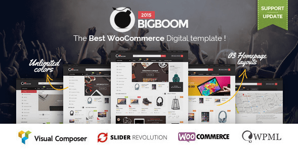 [WP] Bigboom v1.1.8 - премиум тема интернет-магазина для Wordpress