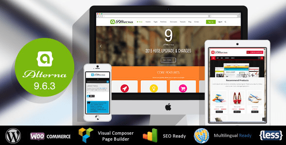 [WP] Alterna v9.6.2 - ультра многофункциональная тема для WordPress