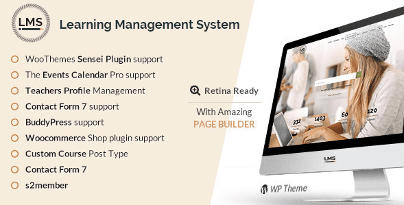 [WP] LMS v2.0 - премиум тема Wordpress для управления образовательной системой