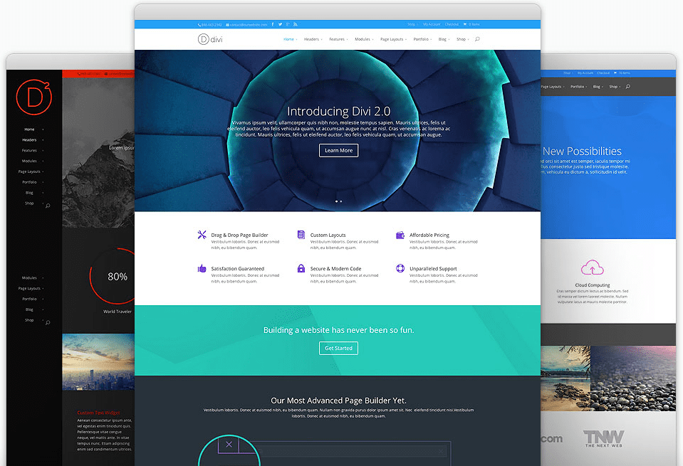 [WP] Divi v2.6.2 Premium WordPress Theme   Divi Builder v1.2.2 Plugin