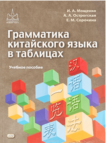 Грамматика китайского языка в таблицах - Сорокина (2018)