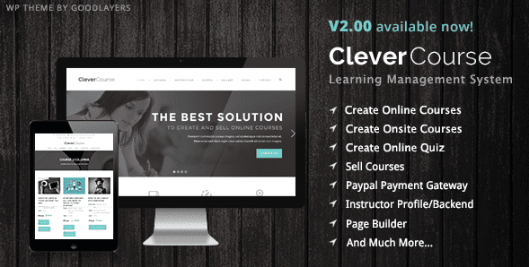 Clever Course v2.0.3 - Learning Management System Theme