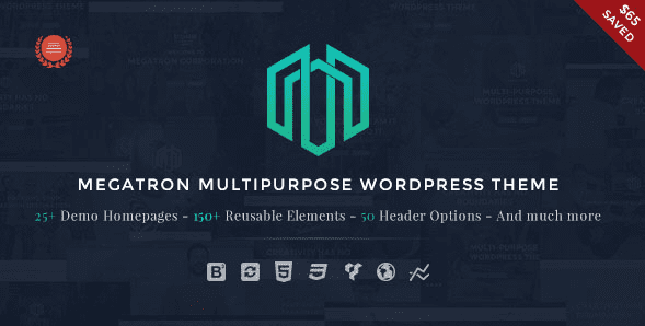 Megatron v1.3 - Responsive MultiPurpose WordPress Theme