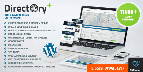 [WP] Directory Portal v1.41 WordPress Theme