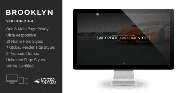 Brooklyn v4.0.2 – универсальный премиум-шаблон WordPress