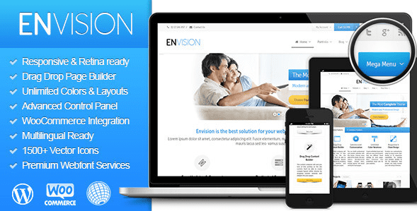 Envision 2.4 — русский многофункциональный WooCommerce WordPress шаблон