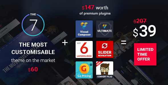 The7 v5.0.1 – Responsive Multi-Purpose WordPress Theme
