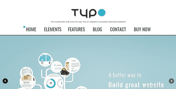 Typo v1.97 - отзывчивая многоцелевая WordPress тема