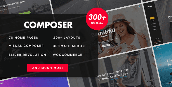 Composer v2.10.1 – Отзывчивая высокопроизводительная тема