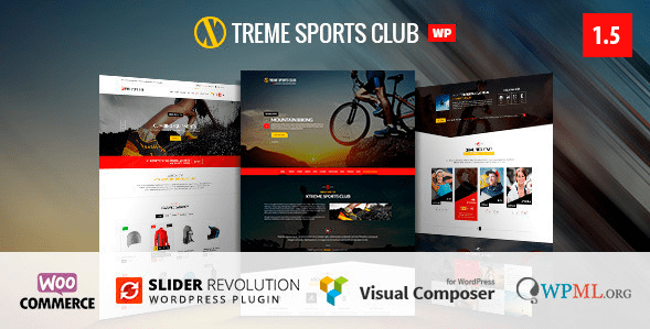 Xtreme Sports v1.5.4 - Спортивный шабло для WordPress