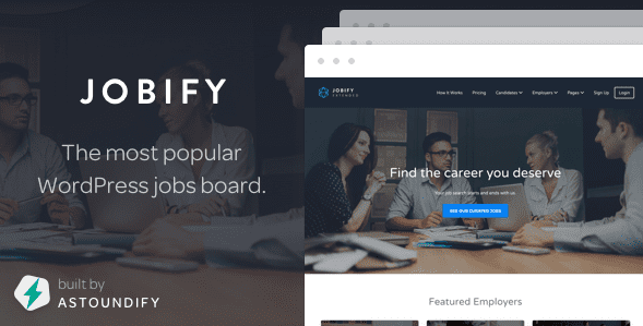 Jobify v3.8.0 — крутая тема WordPress для сайта с вакансиями