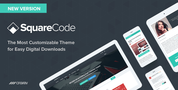 SquareCode v2.8.0 – Marketplace for Easy Digital Downloads