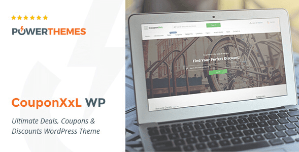 CouponXL v1.9.3 — купоны / предложения / скидки WordPress шаблон