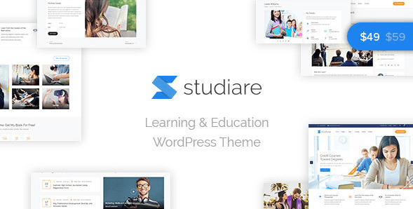 Studiare v1.0 - тематический шаблон WordPress для университетов и онлайн-школ