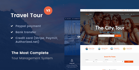 Travel Tour v4.1.0 — тема WordPress для сайтов туроператоров и турагентств