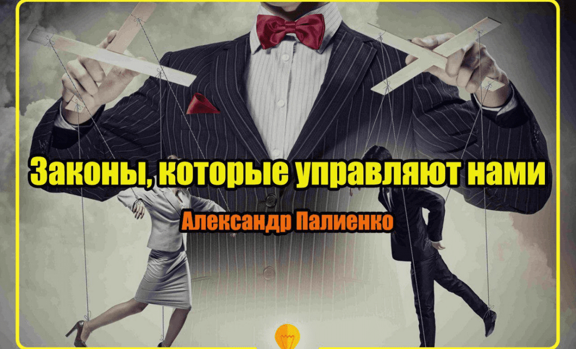 Вебинар "Законы, которые управляют нами" (Александр Палиенко)