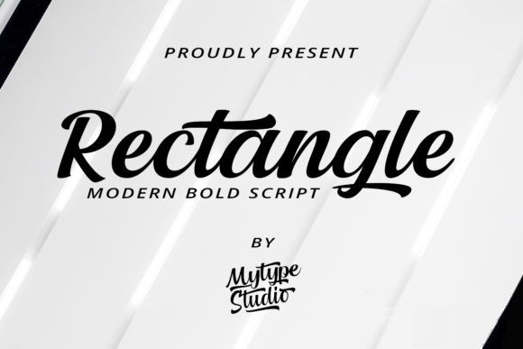 [Creativefabrica] Rectangle Font